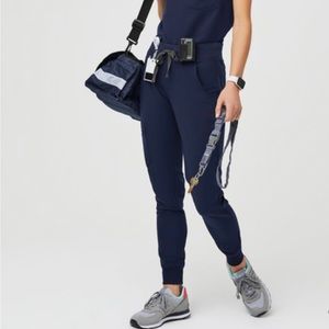Figs navy scrub pants medium tall